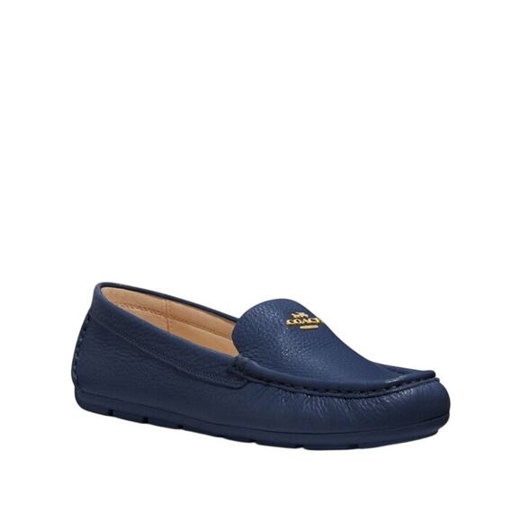 NWT Coach Women's Marley Driver Flats, True Navy, Size 6 - Picture 4 of 6